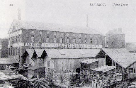 The Leroy Factory (Old  postcard)