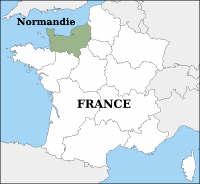 Normandie map