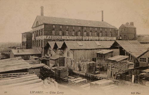 L'usine Leroy (Ancienne carte postale)